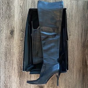 Over the knee Real leather boots